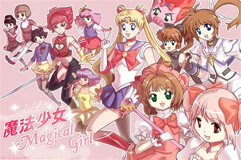 Magical girl site viral image